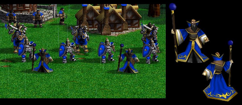 Маг людей из Warcraft II (2)